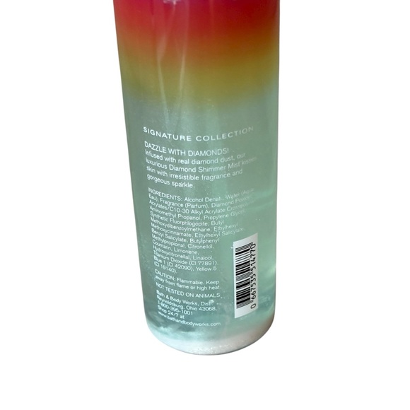 Bath & Body Works Endless Weekend Diamond Shimmer Mist 8 oz - Picture 5 of 6